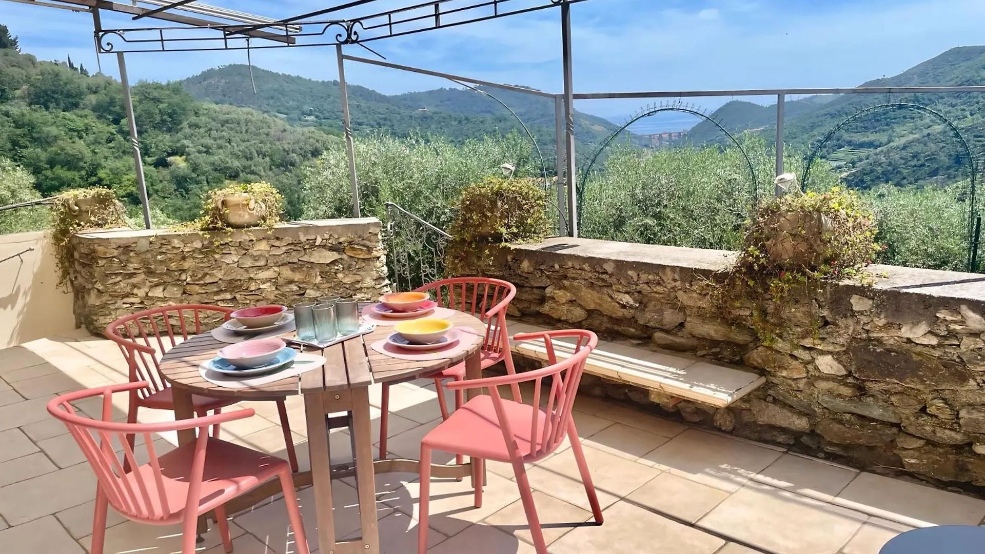 Nyaraló Villa La Vedetta Sea View Magliolo Olaszország
